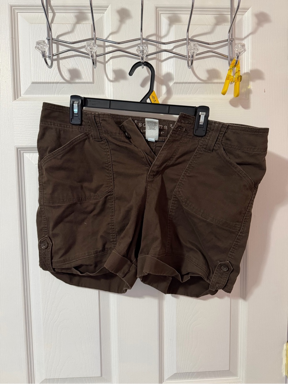Sonoma Brown Utility Cargo Shorts